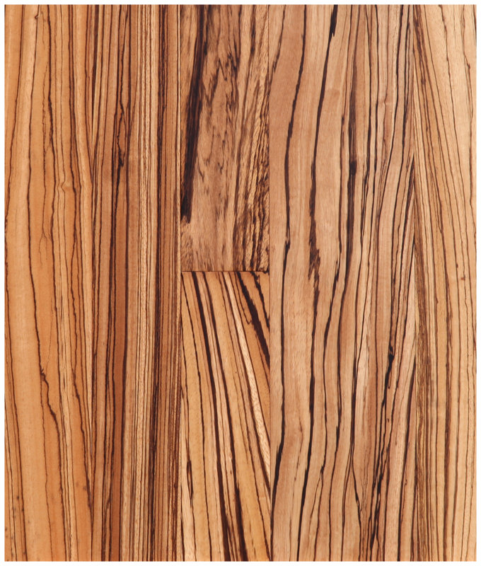 Easoon USA 5" Engineered Zebrawood Hardwood Flooring in Natural